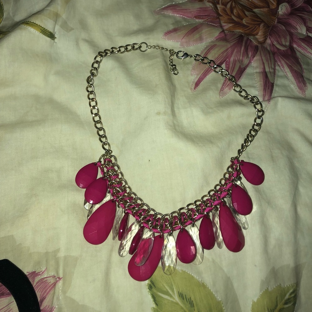 Pink necklace